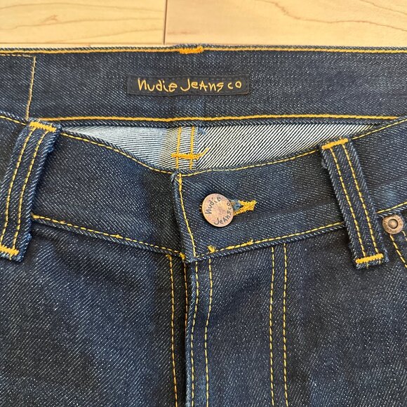 NUDIE JEANS - STEADY EDDIE DRY CLASSIC ORANGE - Picture 4 of 16